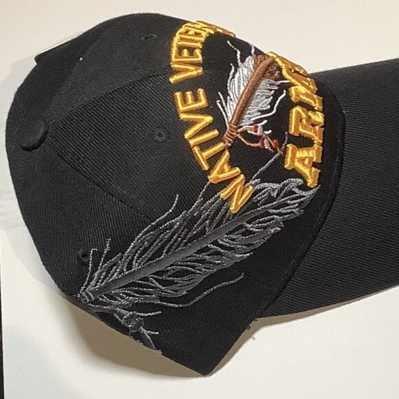 Native Veteran Army Hat - Picture 3 of 4